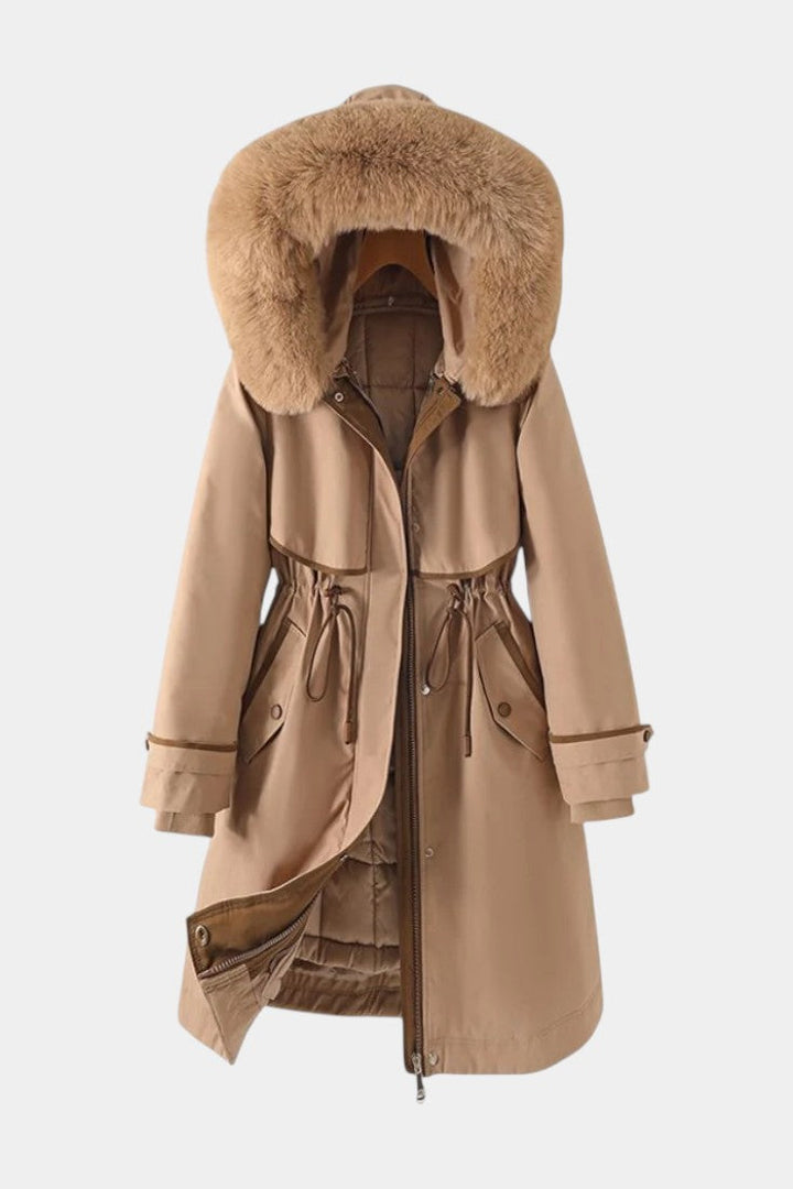 Deyanira Long Waterproof Faux Fur-Lined Parka