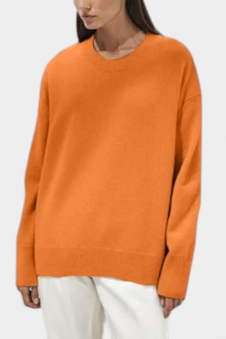 Krolyn Ribbed Detail Casual Pullover