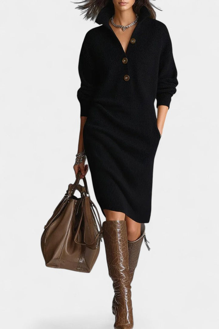 Valéane Cozy Chic Knit Dress