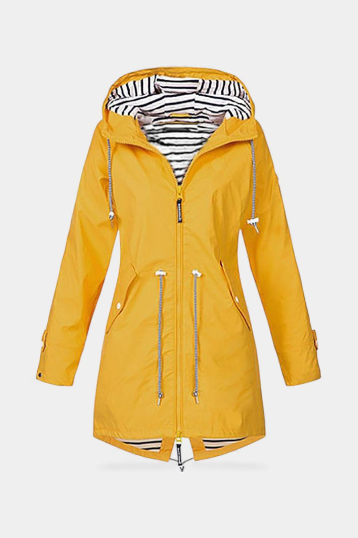 Aria Waterproof Jacket with Adjustable Hood