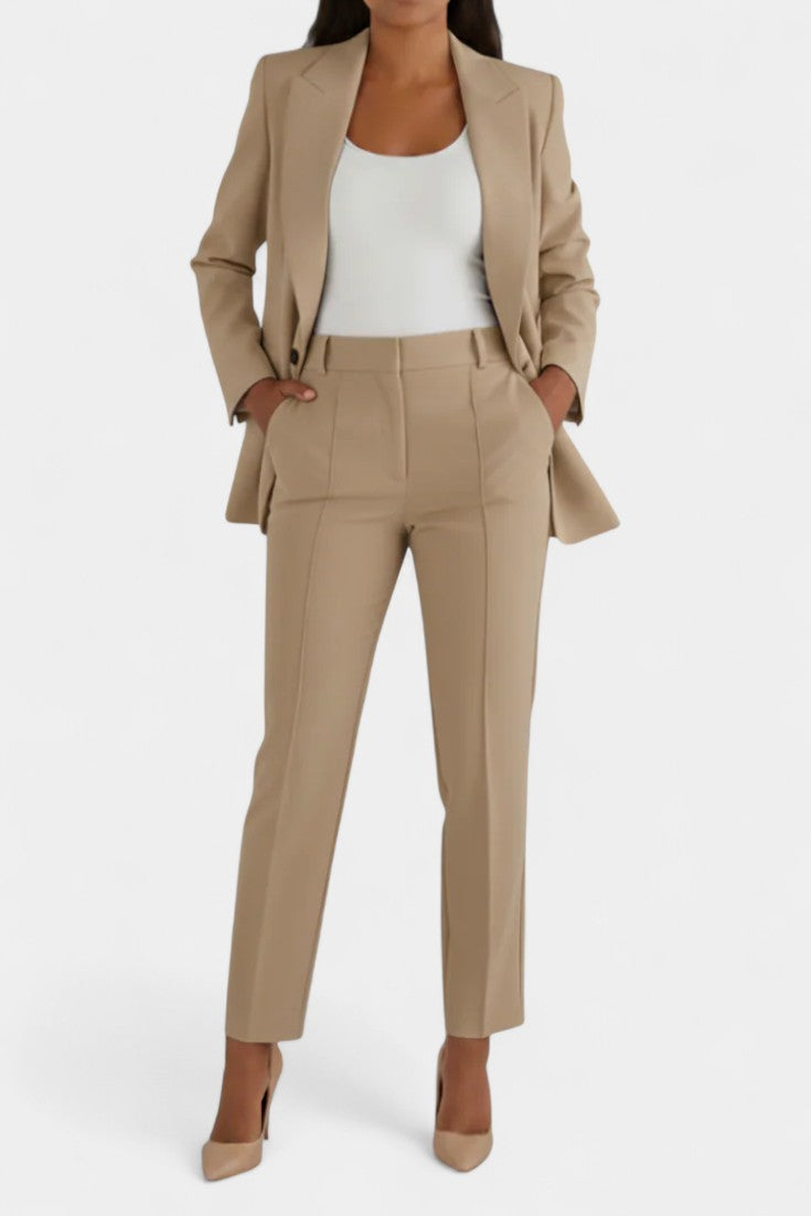 Kaia Soft Fabric Two-Piece Fitted Set