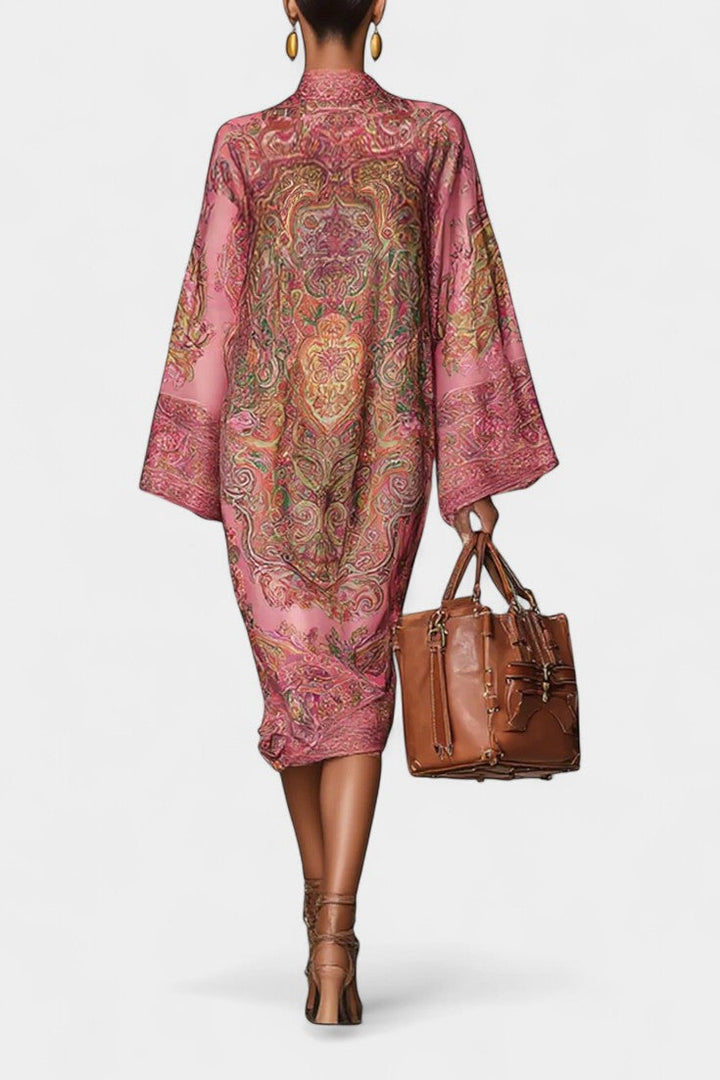 Flavia Chic Paisley Midi Dress