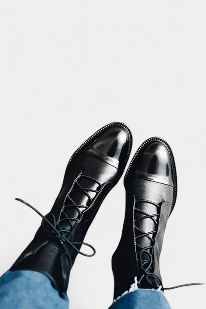 Isabella Stylish Heeled Boots with Orthopedic Support