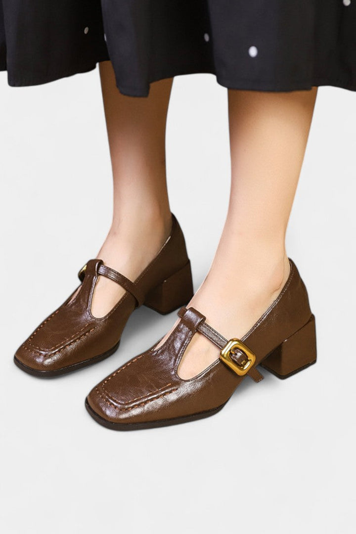 Parisian Ruby Mary Jane Sandals