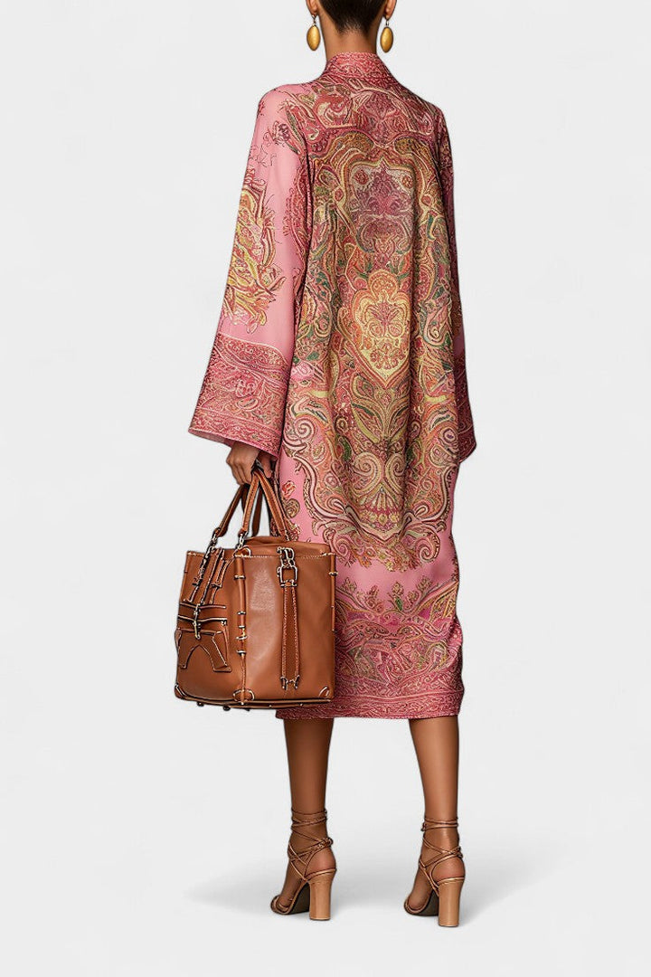 Flavia Chic Paisley Midi Dress