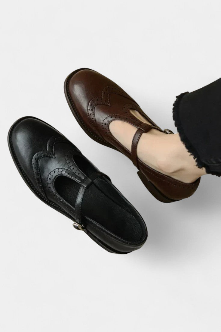 Celestina T-Strap Mary Jane Heels