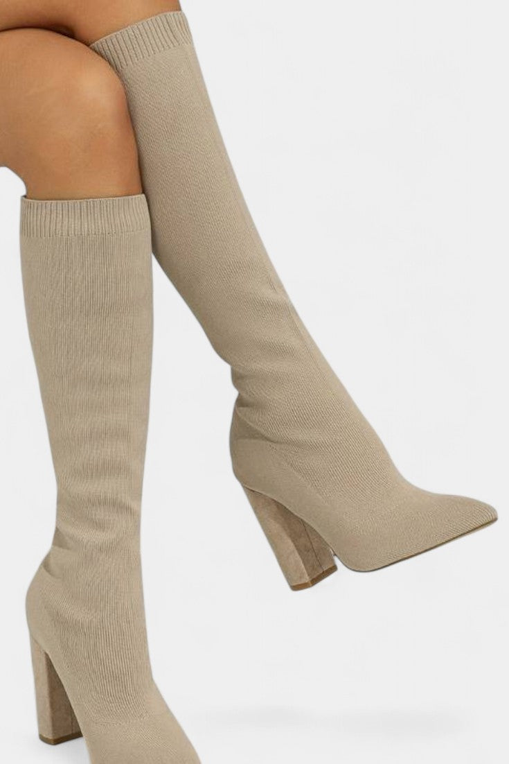 Frédérique Chunky Heel Ankle Boots