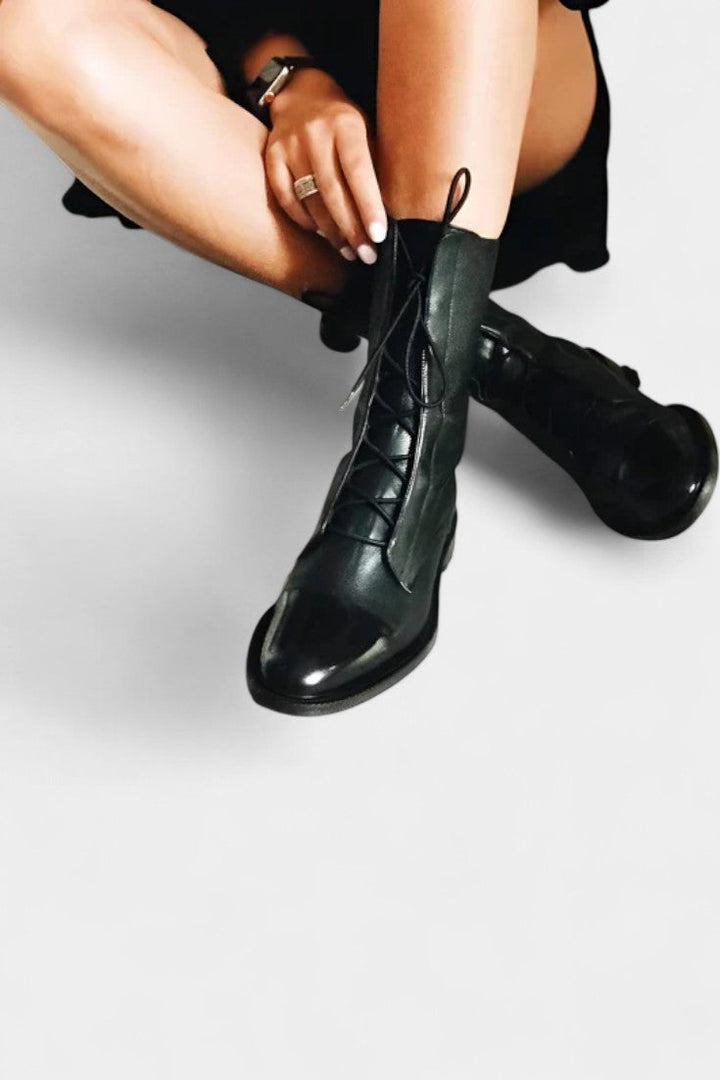 Isabella Stylish Heeled Boots with Orthopedic Support