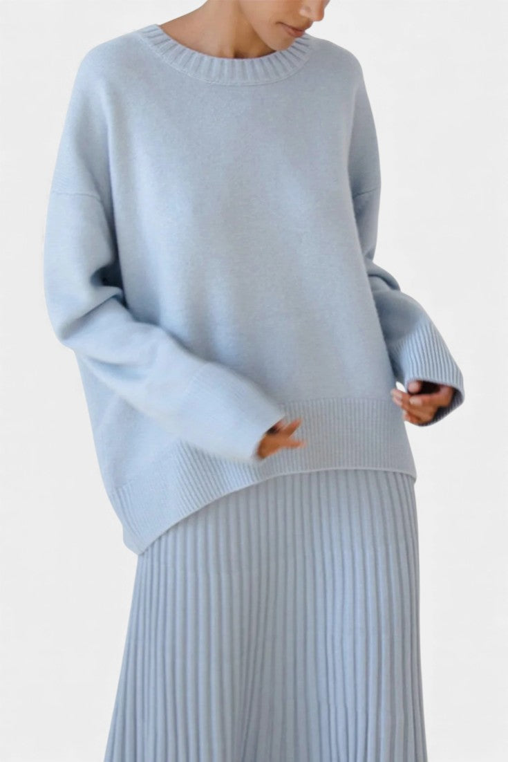 Néliane Soft Knit Oversized Candyfloss Sweater