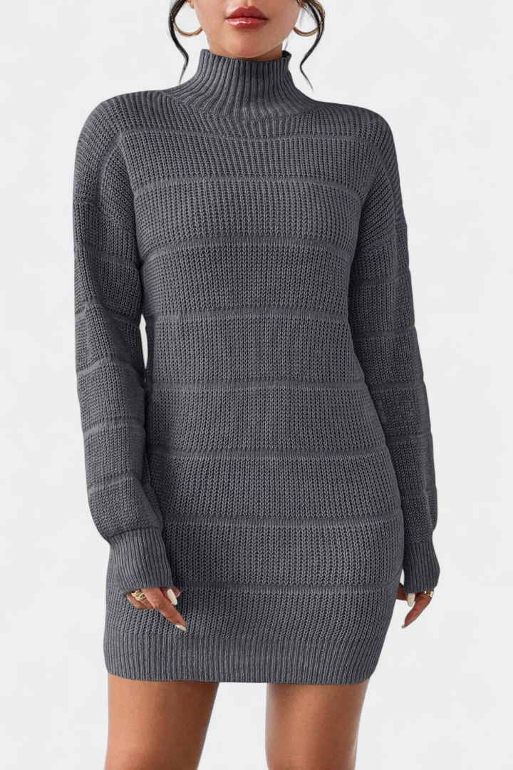 Margaux Turtleneck Mini Sweater Dress