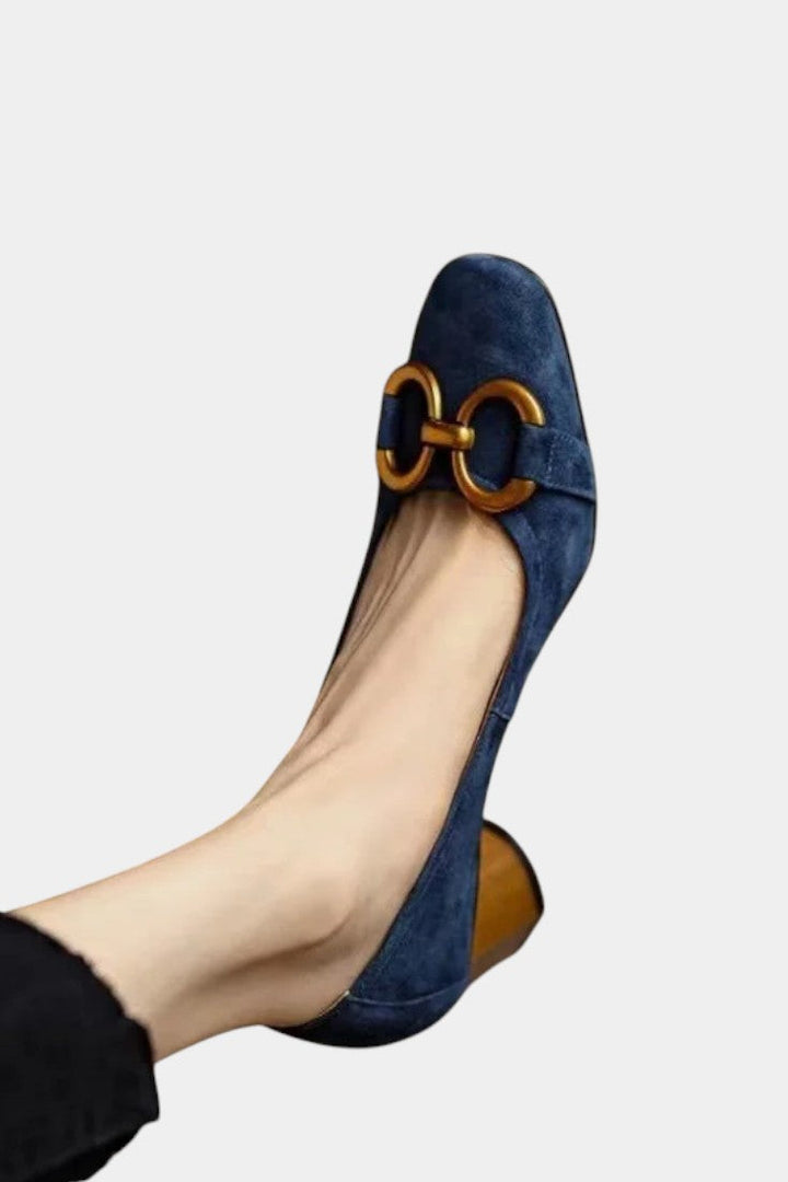 Mathilda Mary Janes with Adjustable Buckle and Stylish Orthopedic Support