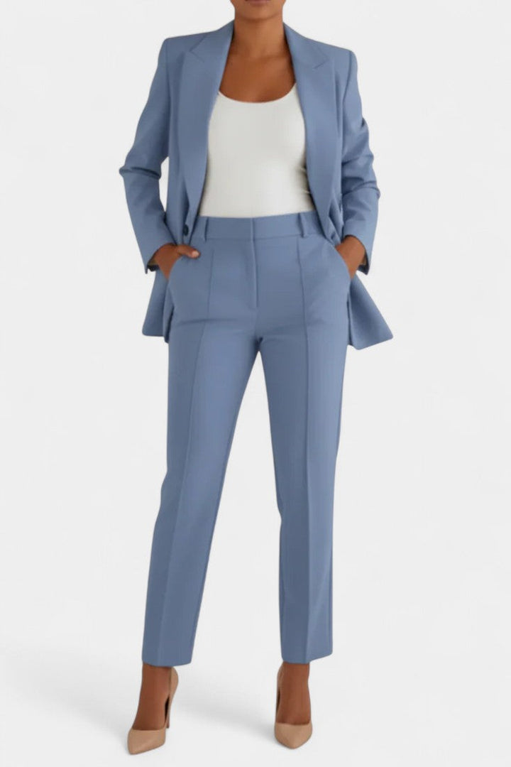 Kaia Soft Fabric Two-Piece Fitted Set