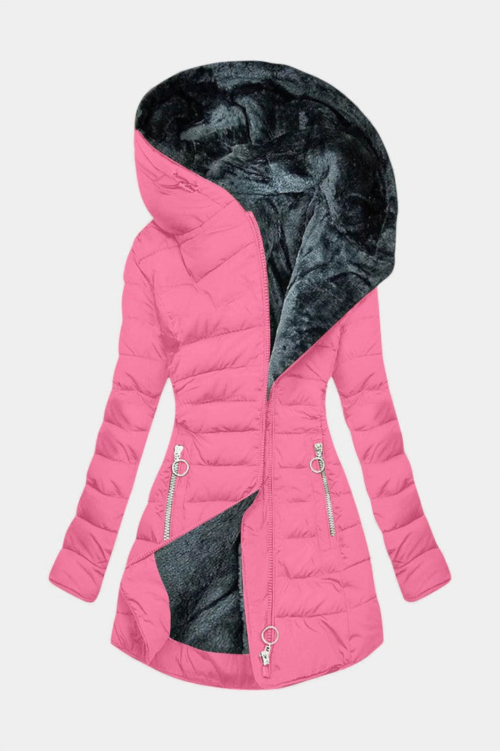 Cibèle Classic Cozy Fur Coat - Elegant and Timeless