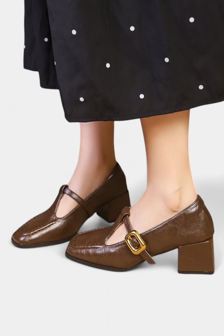 Parisian Ruby Mary Jane Sandals