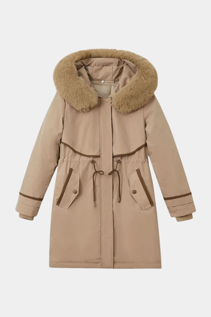Deyanira Long Waterproof Faux Fur-Lined Parka