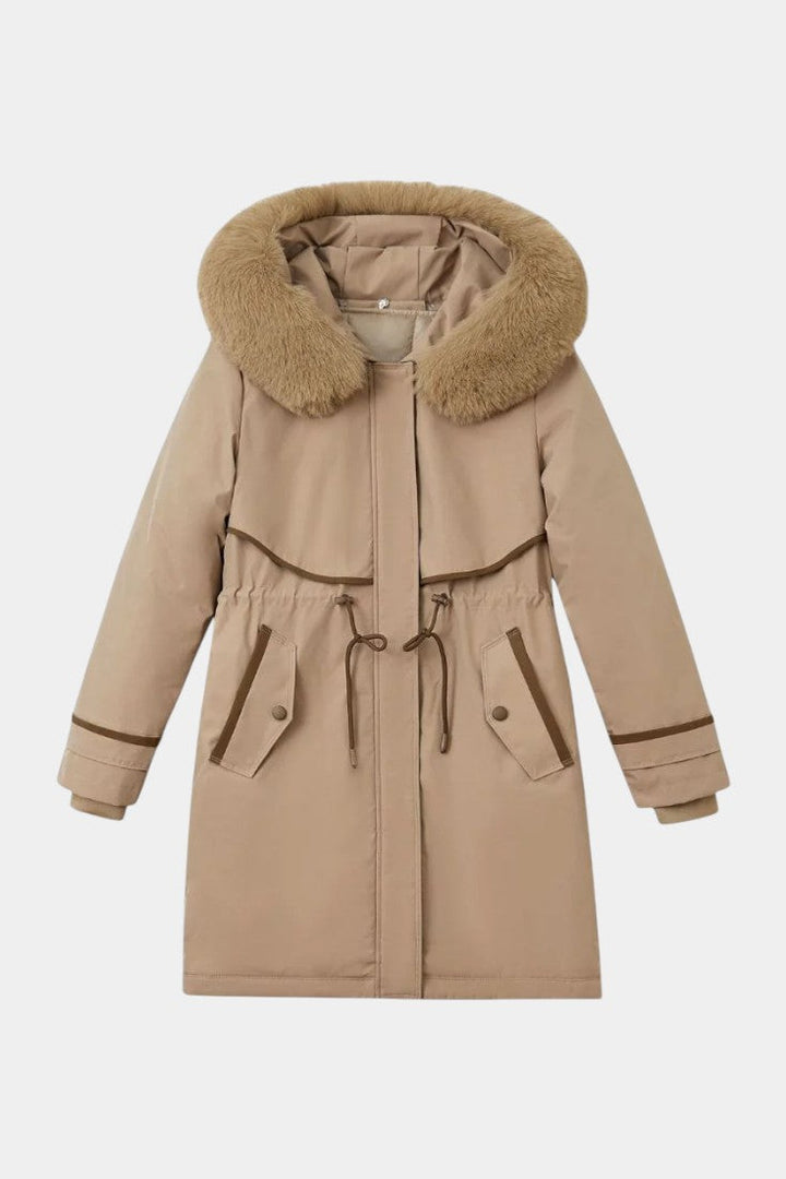 Deyanira Long Waterproof Faux Fur-Lined Parka