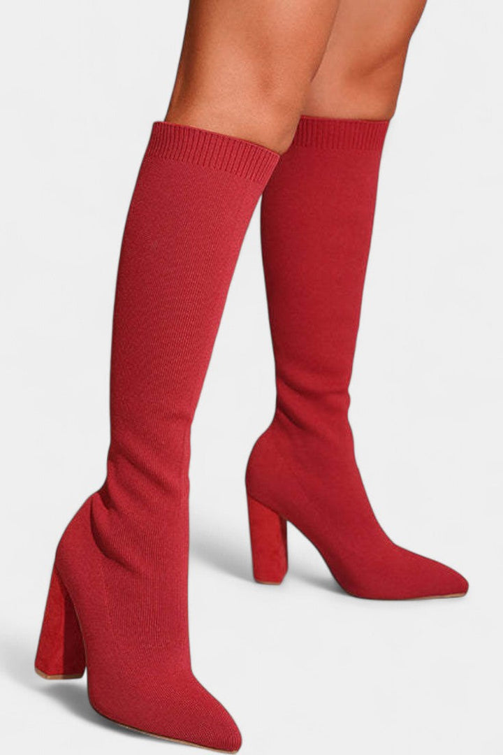 Frédérique Chunky Heel Ankle Boots