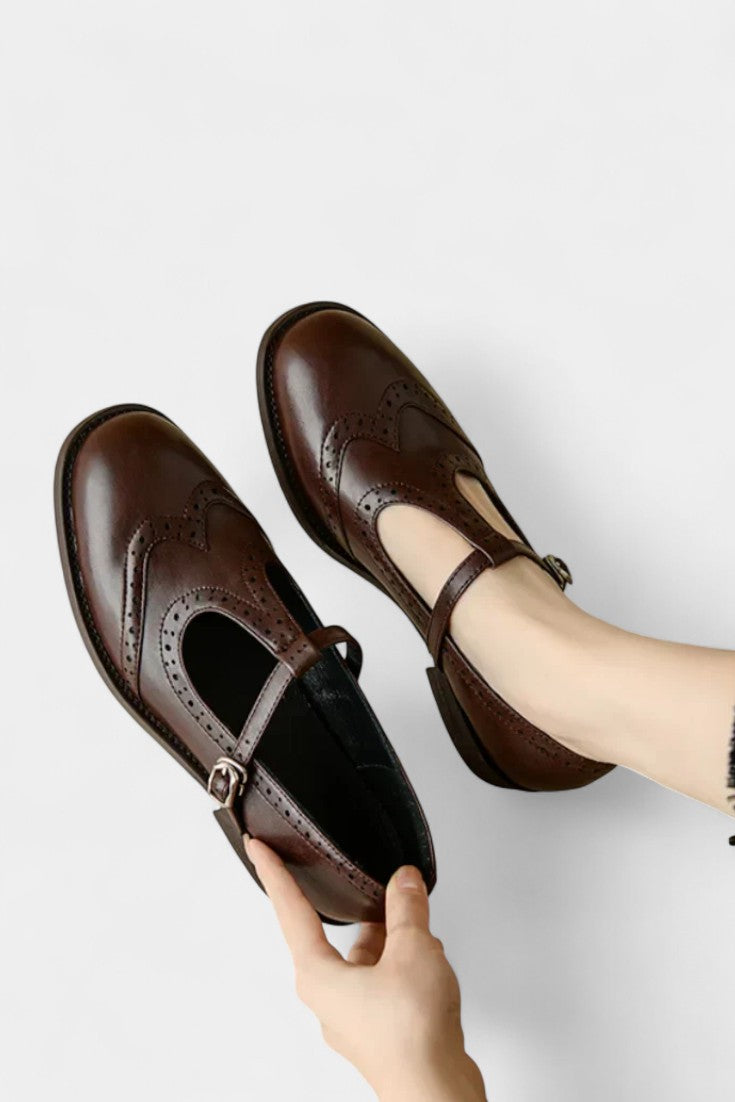 Celestina T-Strap Mary Jane Heels