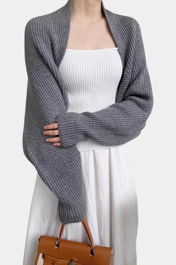 Angélique High-Neck Cozy Thermo Knit Viscose Sweater