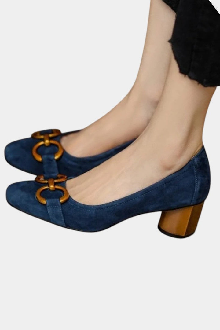 Mathilda Mary Janes with Adjustable Buckle and Stylish Orthopedic Support