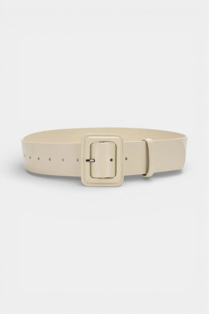 Imitation Leather Square Belt