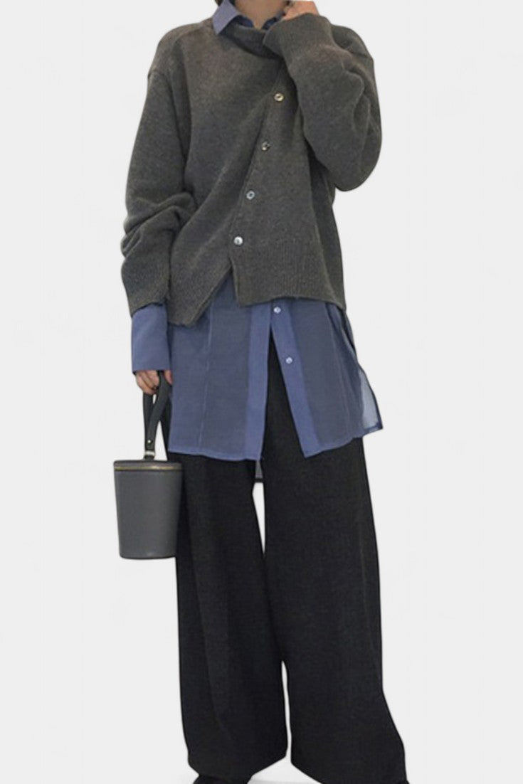 Wunlisa Chic and Versatile Button-Up Cardigan