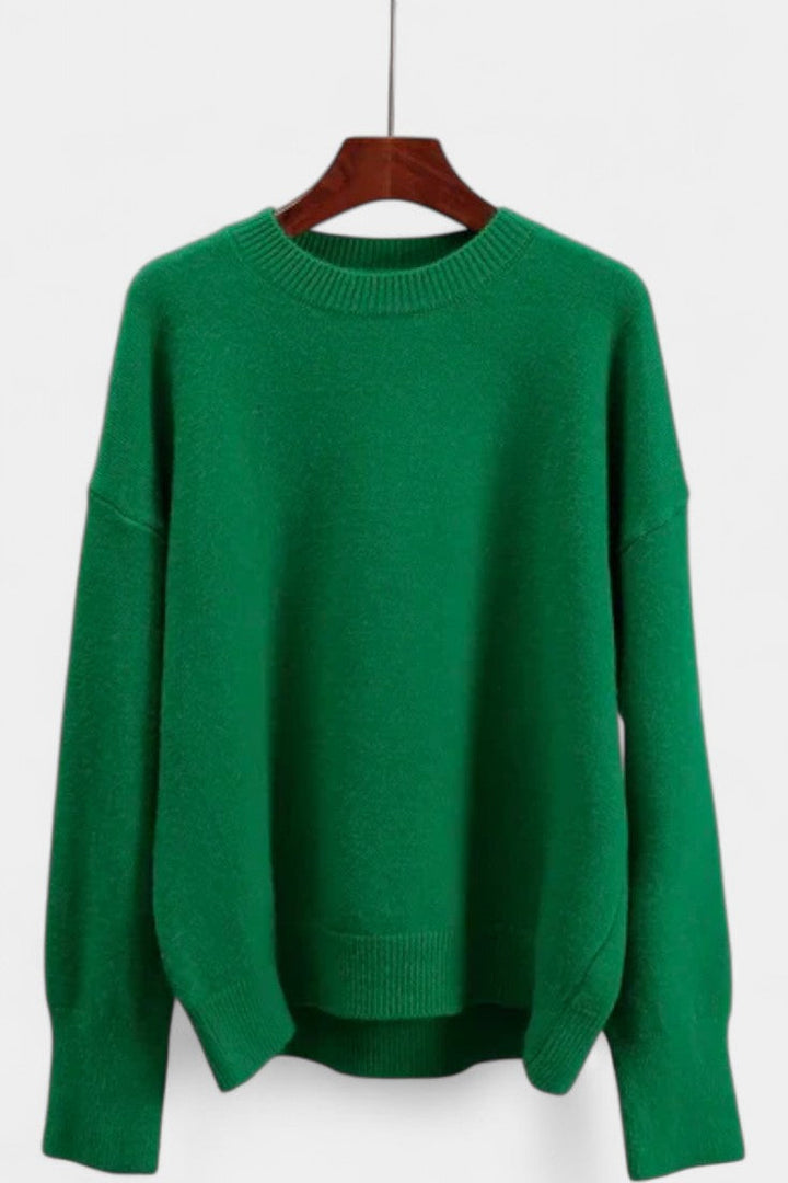 Krolyn Ribbed Detail Casual Pullover