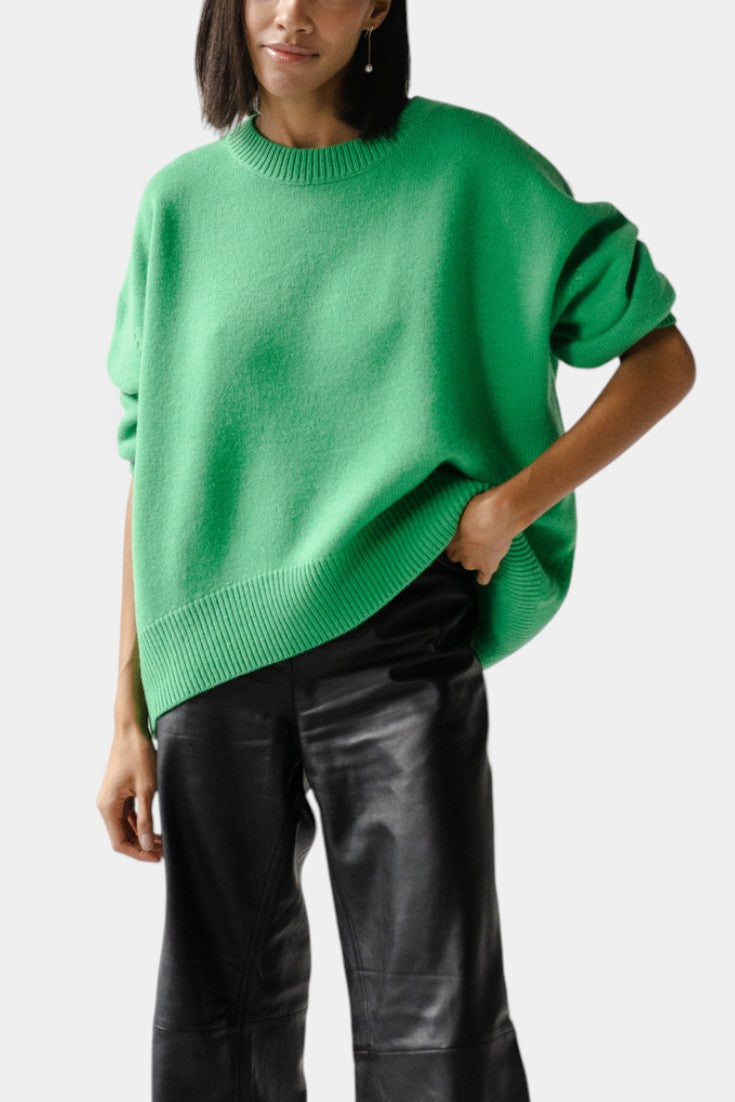 Néliane Soft Knit Oversized Candyfloss Sweater