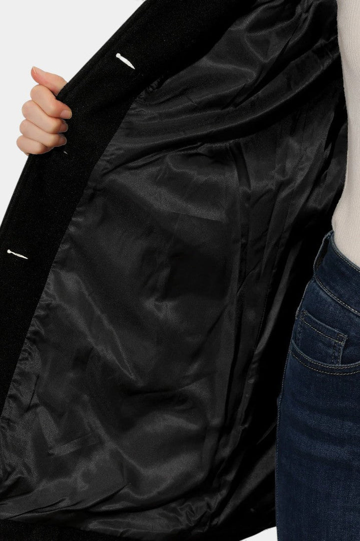 Varvara Tailored Fitted and Flared Winter Coat