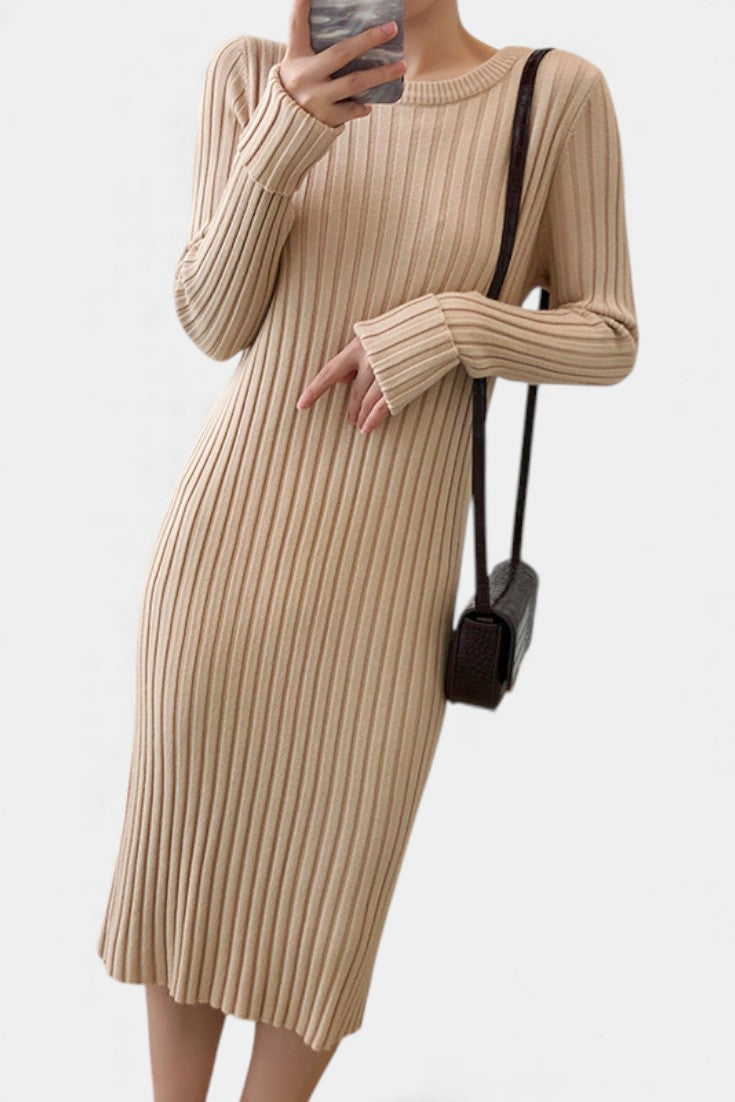 Alectra Modern Silhouette Two-Piece Knit Ensemble