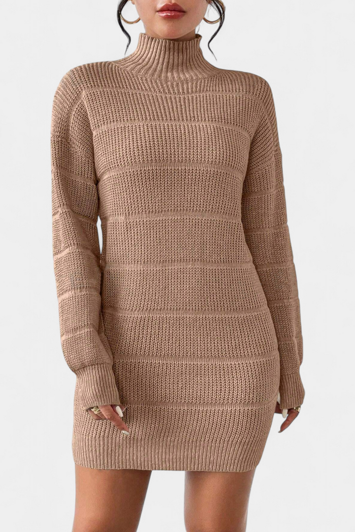 Margaux Turtleneck Mini Sweater Dress