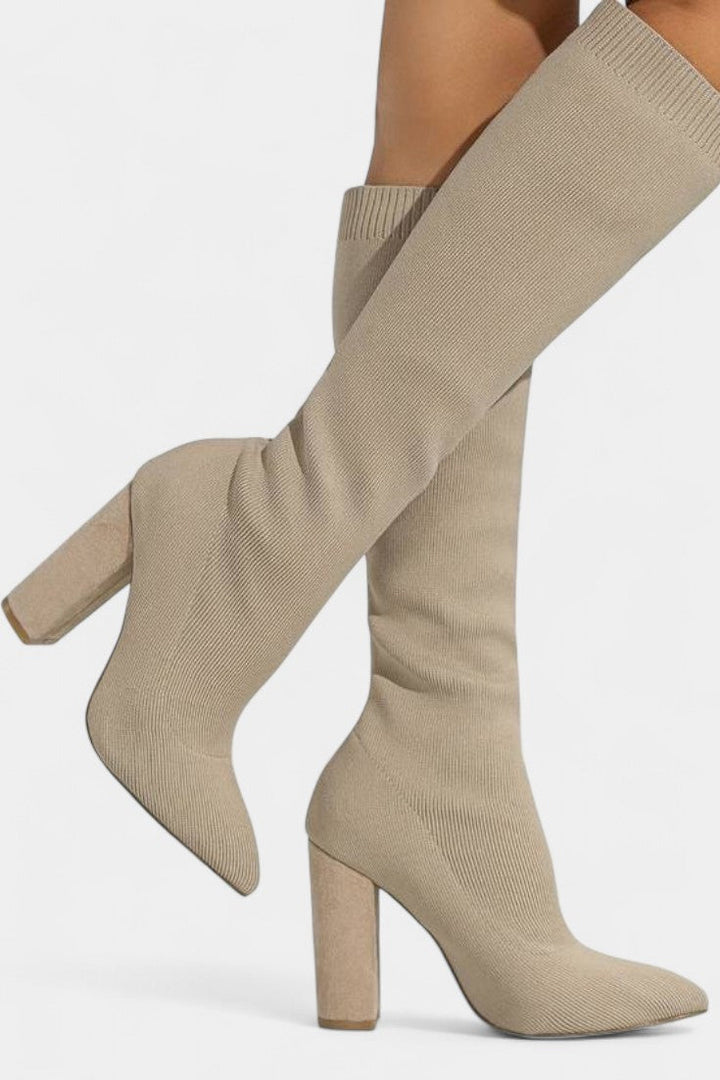 Frédérique Chunky Heel Ankle Boots