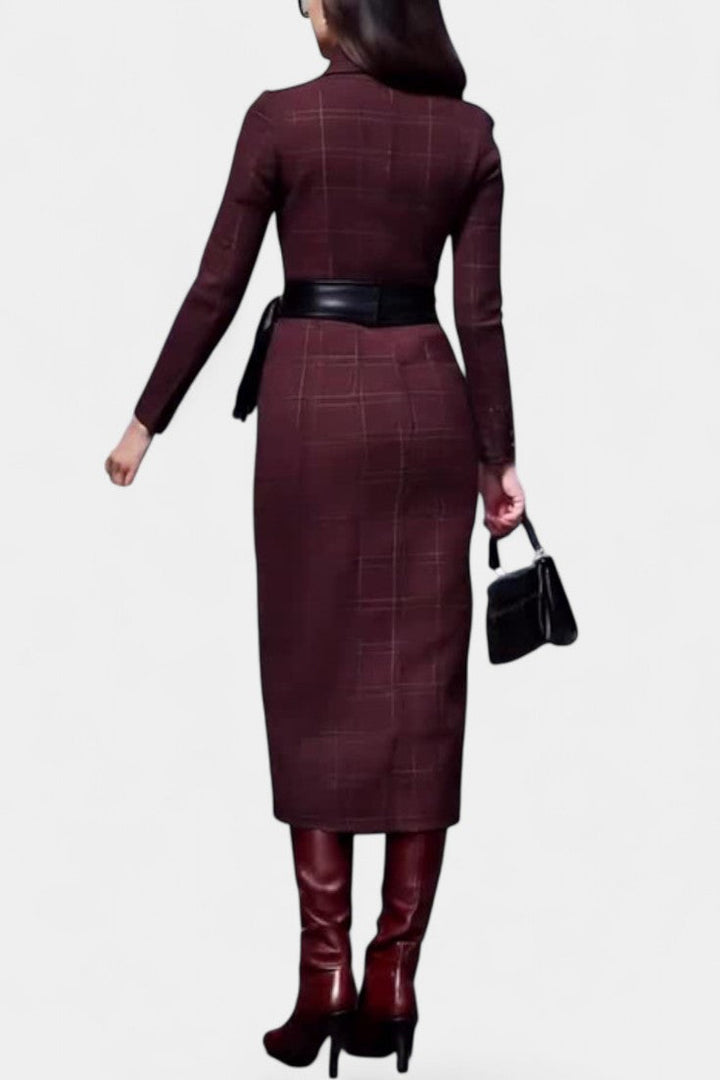 Elegant Asymmetrical Couture Dress by Nayeli