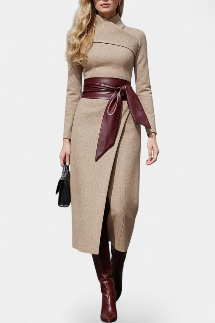 Elegant Asymmetrical Couture Dress by Nayeli