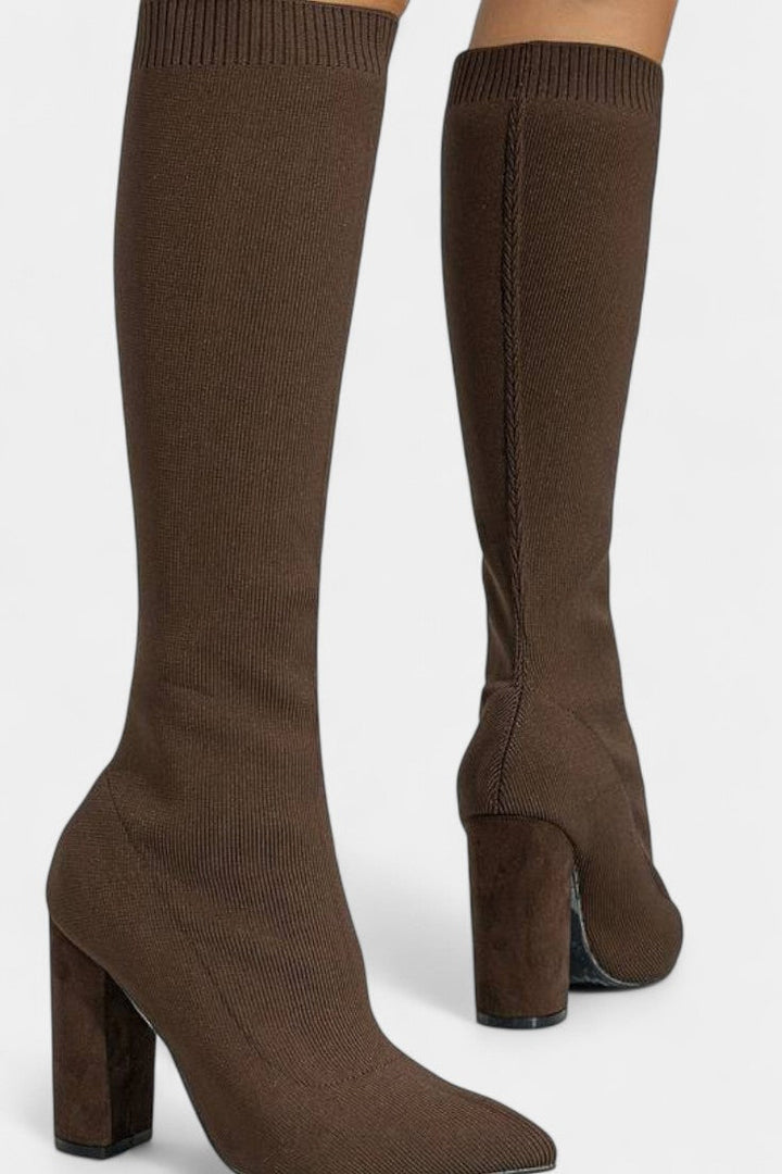 Frédérique Chunky Heel Ankle Boots