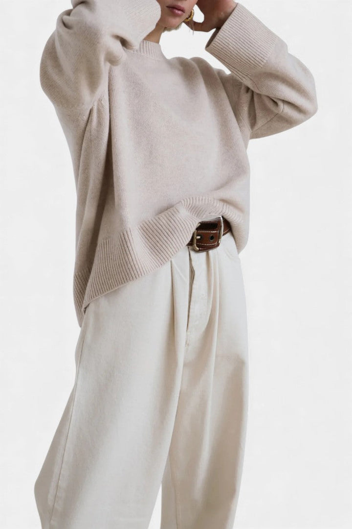 Néliane Soft Knit Oversized Candyfloss Sweater