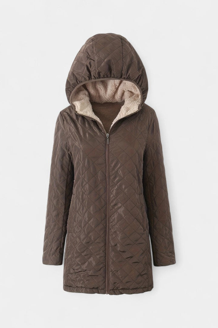 Brélya Fleece-Lined Hooded Jacket