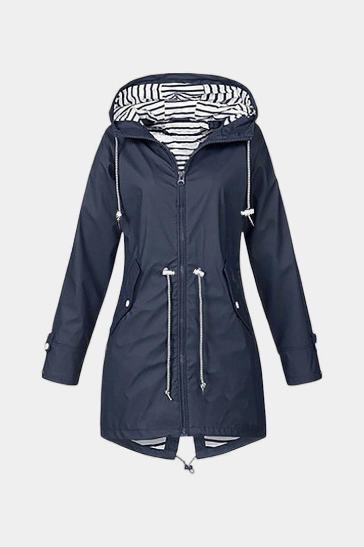 Aria Waterproof Jacket with Adjustable Hood