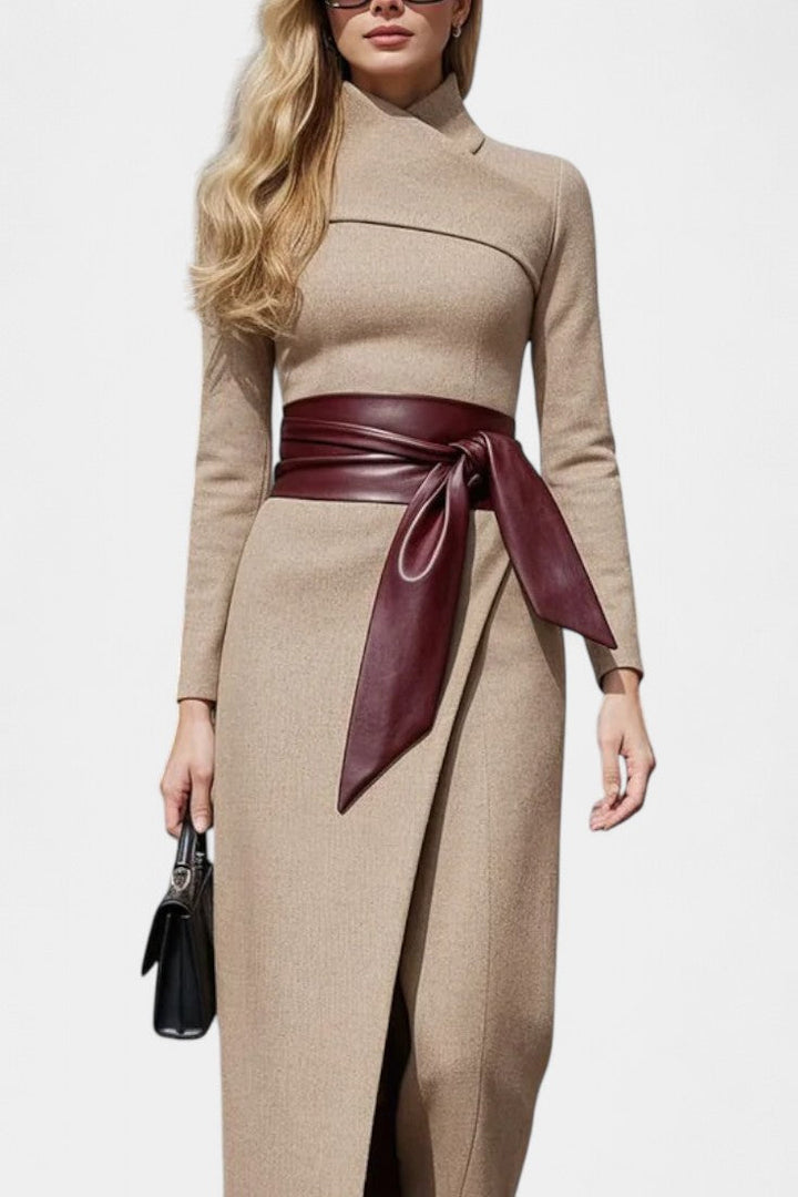 Elegant Asymmetrical Couture Dress by Nayeli