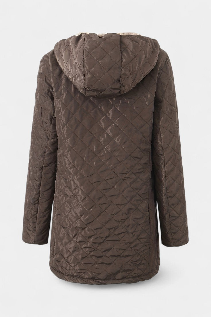 Brélya Fleece-Lined Hooded Jacket