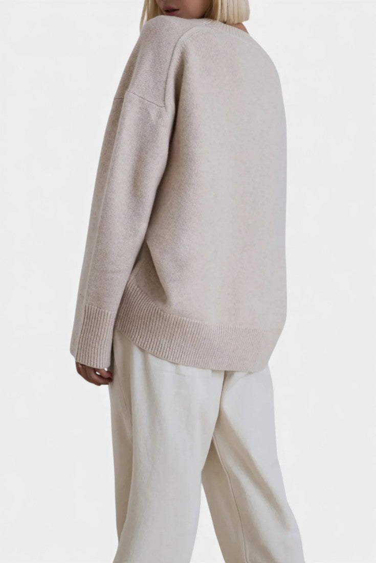 Néliane Soft Knit Oversized Candyfloss Sweater