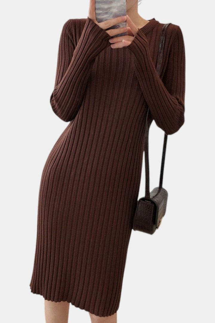 Alectra Modern Silhouette Two-Piece Knit Ensemble