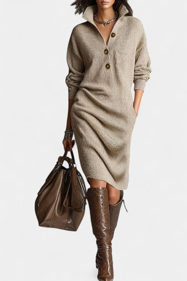 Valéane Cozy Chic Knit Dress