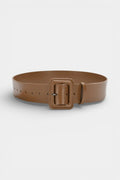 Imitation Leather Square Belt
