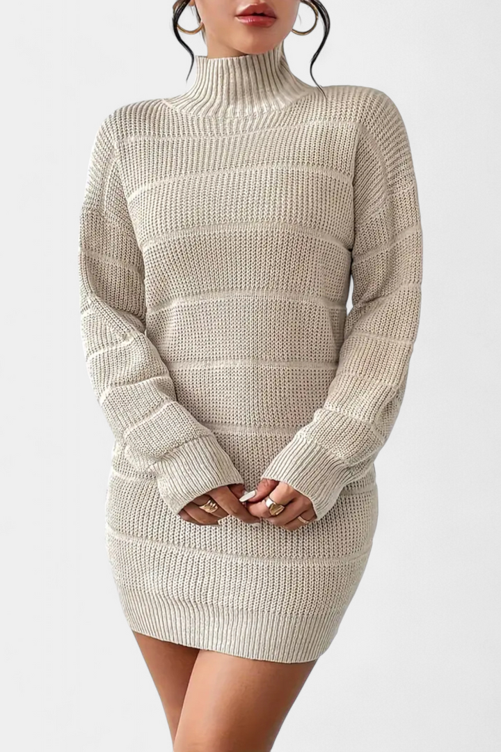Margaux Turtleneck Mini Sweater Dress