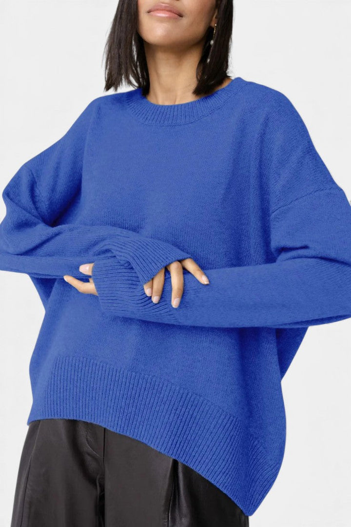 Néliane Soft Knit Oversized Candyfloss Sweater