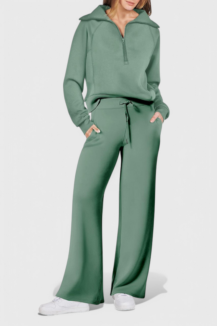 Berken Lightweight Casual Two-Piece Outfit