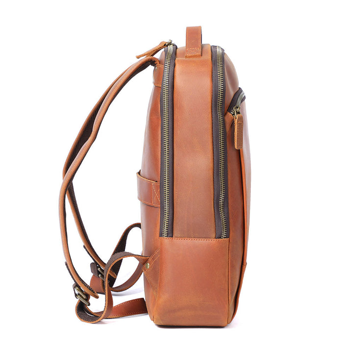 Andrew - Men's Leather Backpack for Laptops