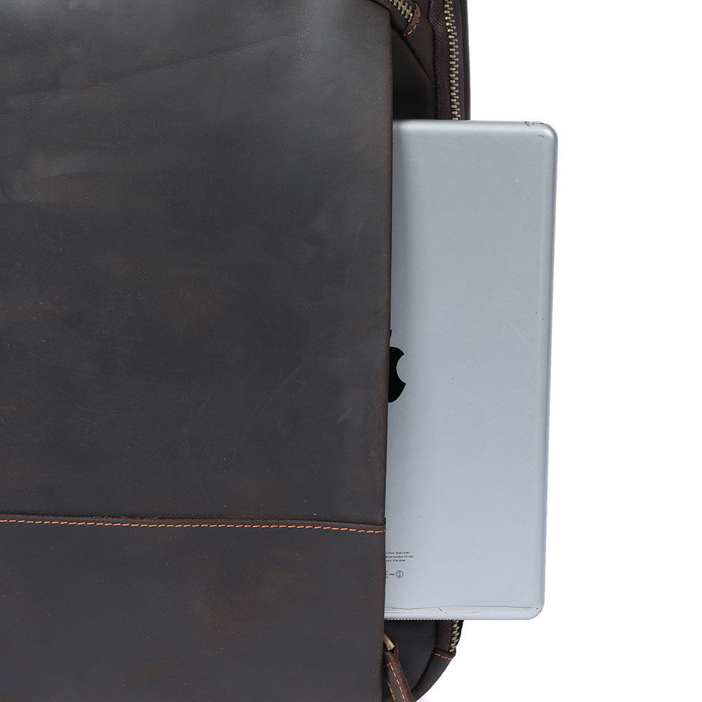 Andrew - Men's Leather Backpack for Laptops