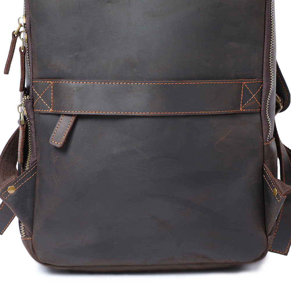 Andrew - Men's Leather Laptop Backpack